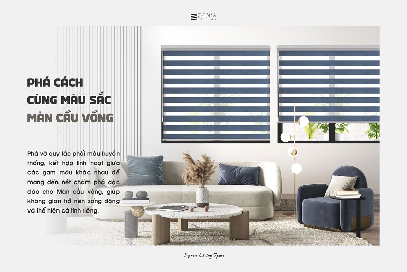 khi nói đến sự linh hoạt trong thiết kế màu sắc, Màn cầu vồng chính là lựa chọn hoàn hảo để bạn thoả sức sáng tạo.